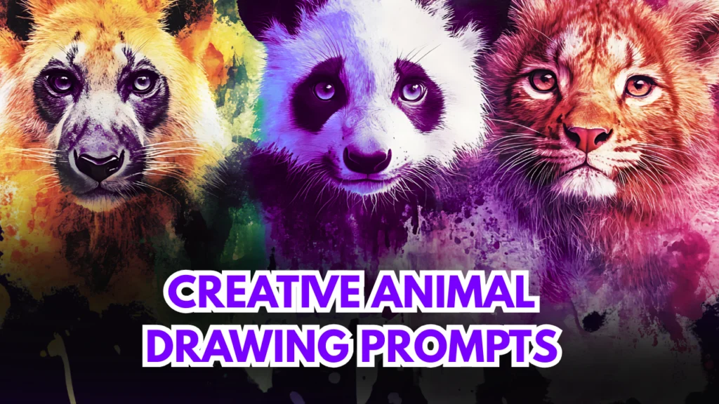 Animals & Creatures Drawing Prompts
