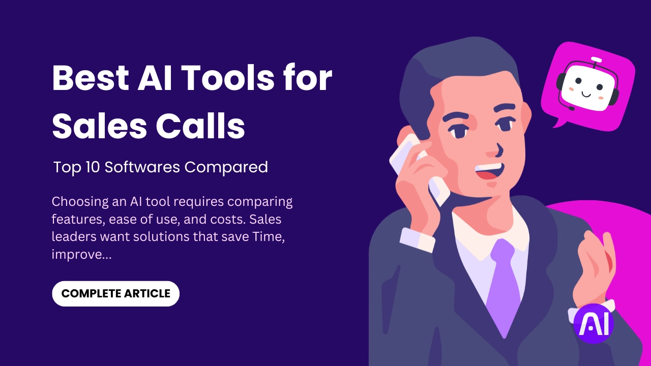 10 Best AI Tools for Sales Calls
