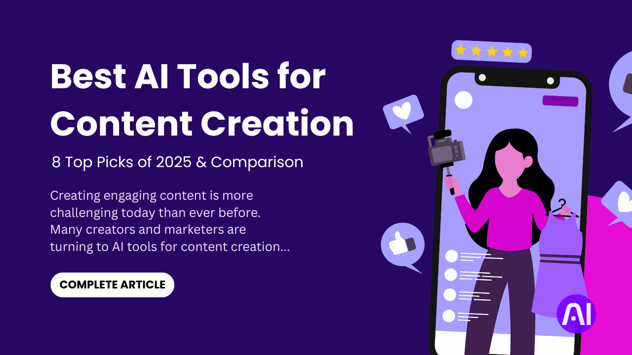 AI tools for content creation