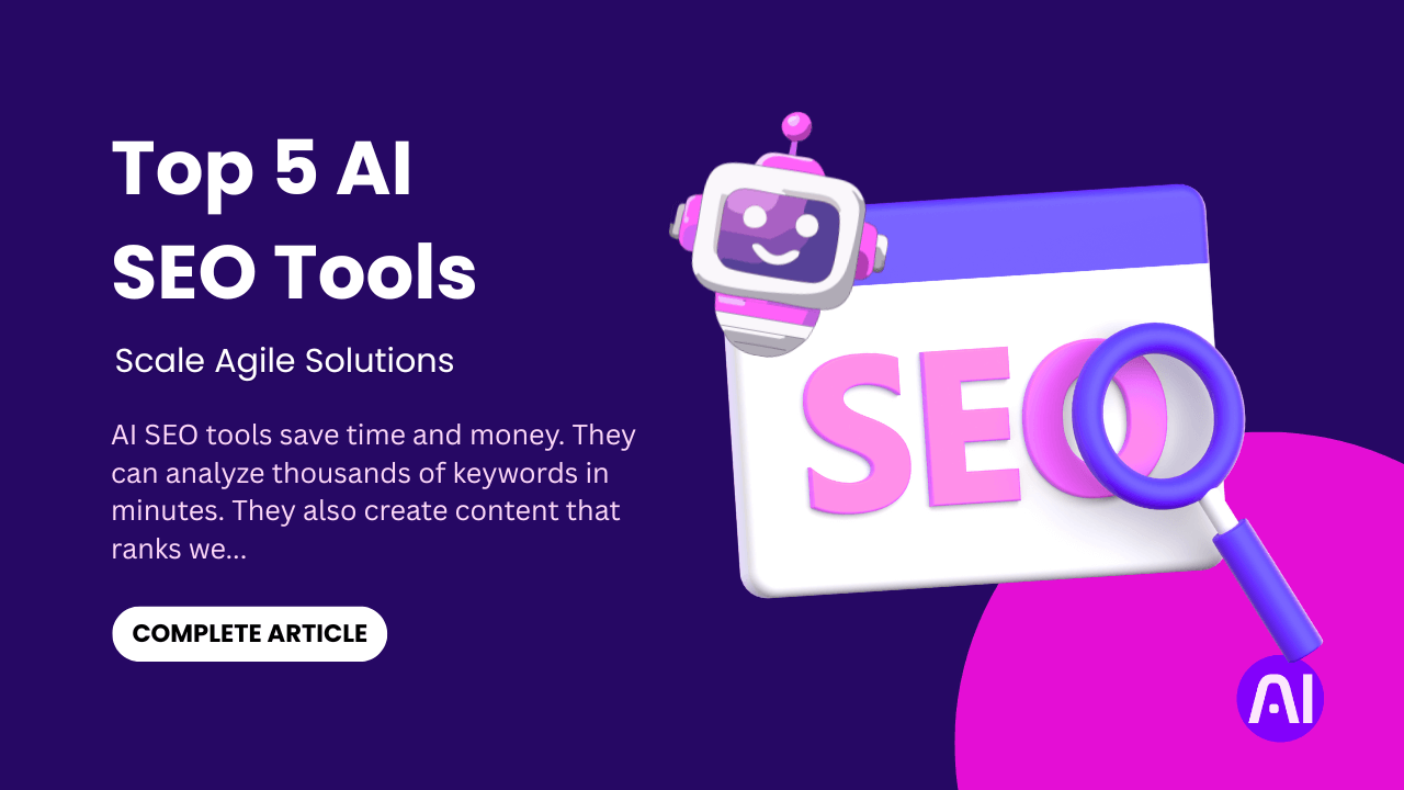AI SEO Tools Scale Agile Solutions