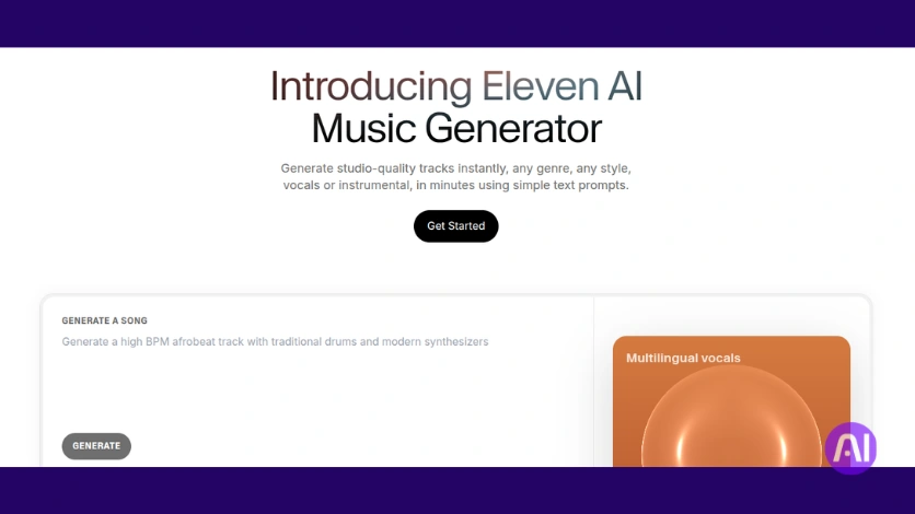 Eleven Labs Music Generator AI